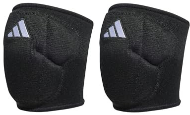 Adidas Unisex-Kids 5-Inch Youth Volleyball Kneepads, Black/White, Medium