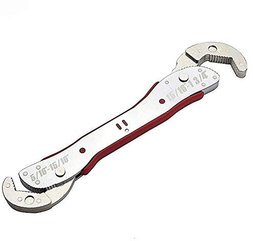 JMorCO Juego de Llaves Multiusos Ajustables, Llave Universal, Llave Ajustable para Tubos para el hogar, 9-45mm