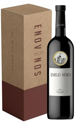 Vino Emilio Moro - Botella Vino Tinto Ribera del Duero 100% Tempranillo en Barricas de Roble 75 cl - Mejor Selección ENOVINOS