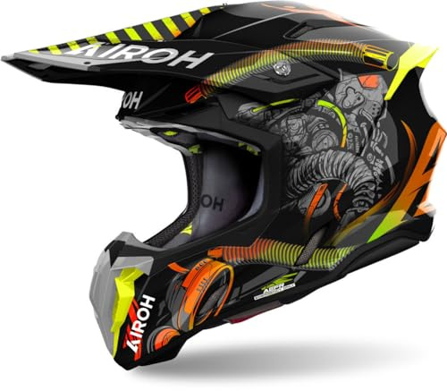 AIROH TWIST 3 TOXIC GLOSS XS