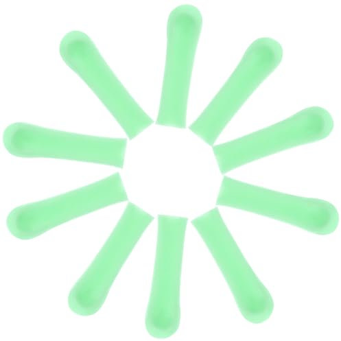 FRCOLOR 10 Stück Ohrlöffel-Spitzen Ohrenreiniger-Ersatzspitzen Silikon-Ohrenschmalz-Picker-Abdeckung Ohrlöffel-Hülsen Ohrenschmalz-Entfernungsspitzen Hülsen Für Teenager Und Erwachsene