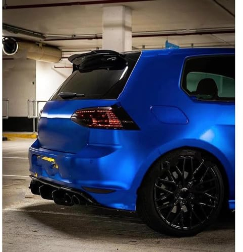LeiBaOF Heckflügel Spoiler für VW Golf 6 7 7,5 VI VII MK6 7 7,5 GTI GTD R 2009-2020,Auto Heckflügel Spoiler Außen Teile,Auto Spoiler,Tuning Zubehör