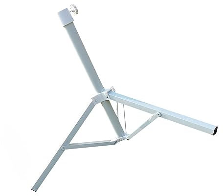 Milisten Vis De Serrage pour Pied De Parasol De Plage pour Tige De 2 5 Cm Support Portable pour Parasol De Jardin