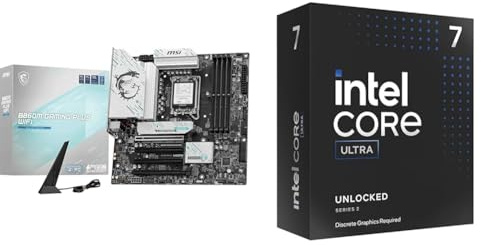 MSI B860M Gaming Plus WiFi Mainboard + Intel® Core™ Ultra 7 265KF Prozessoren 20 cores