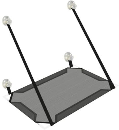 Hamaca para Gatos, Lugar de Descanso para Gatos domésticos, solución para Colgante, solución para Mascotas para apartamento, balcón, terraza, Sala de Estar