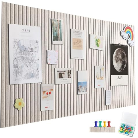Anslagstavla stor självhäftande 90 x 120 cm – 12 stycken dekorativ anslagstavla av filt 30 x 30 cm för fotopinnvägg Memo Boards bulletin board väggdekoration vikbar fotopanel, pinvägg korkskiva