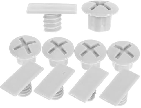 BESPORTBLE 1 Jeu de Cache-vis et boulons pour Toboggan Enfant - Pièces détachées pour Aires de Jeux - Écrous de Fixation en Plastique de Rechange pour toboggans Enfants - Activités intérieures et