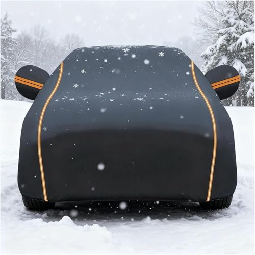 Car Cover Waterproof for mini F54 Clubman 2015-2024, Oxford Cloth Outdoor Covers with Side Door Zipper, All Weather Protection Dustproof UV Scratch-proof Snow-proof w