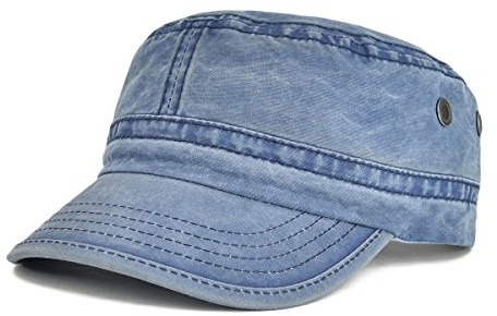 VOBOOM - Cappellino da Baseball - Uomo Navy Taglia Unica