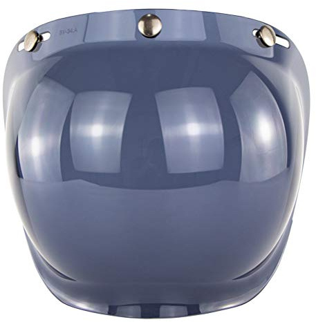 Jackallo Visière de Casque à Visage Ouvert Casque de Moto Bulle Visière Bouclier de Bulle Accessoires de Casques de Moto