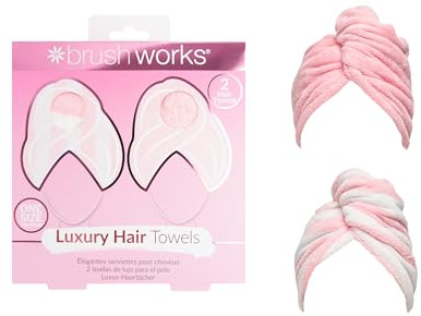Brushworks HD Luxus Hair 2 Handtücher, 100 g