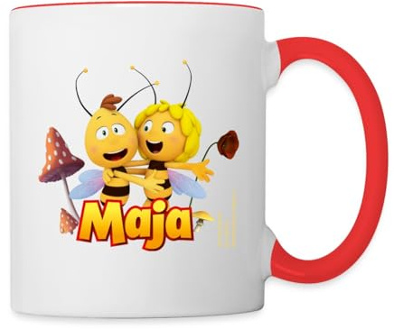 Biene Maja Freundschaft Mit Willi Tasse Zweifarbig