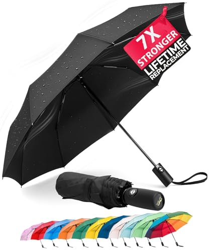 Mr. Pen- Windproof Travel Umbrella, Automatic Umbrellas for Rain
