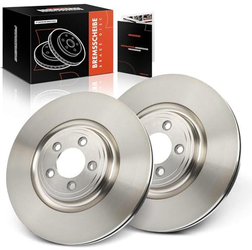Frankberg Bremsscheibensatz inkl. 2x Bremsscheiben Vorne Belüftet Ø355mm Kompatibel mit F-Type Cabriolet X152 F-Type Coupe X152 XF X250 Replace# C2C25337,T2R5939