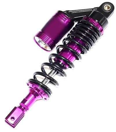 Per Motocicletta Ammortizzatore 320mm 340mm Moto Ammortizzatori Posteriori Ad Aria Sospensione Posteriore Scooter ATV Quad(320mm Purple Fork)