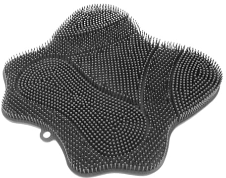 Alipis Tapis de Sol de Douche Silicone Antidérapant avec Ventouses pour Nettoyage des Tapis de Bain pour Salle de Bain
