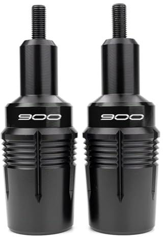 Crash Drop Slider Motorrad-Auspuff-Rahmenschleifer Sturzpad-Protektor Fallschutz Für Kawasaki Für Z900 Für Z900SE 2017-2025 Schutzzubehör(Schwarz,X-2)