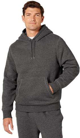 Amazon Essentials Men's Sherpa-Lined Fleece Pullover Hoodie