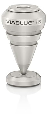 VIABLUE HS Spikes für Lautsprecher, Subwoofer und vibrierende Geräte * Silber *