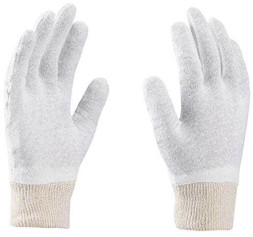 3Kamido Baumwollhandschuhe, SOFT Handschuhe, Medizinische, kosmetische Handschuhe, Weiß, Schonend und delicate für die Hand (7 (240 paar), Weiß)