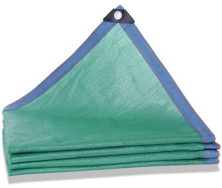 JXSMYT Schattiernetz (Meterware) - Grünes Netz,Schattiergewebe,UV-stabilisiert,wetterfest,Gartennetze,Gartensichtschutz,Markisenschutzhüllen (3x5m)