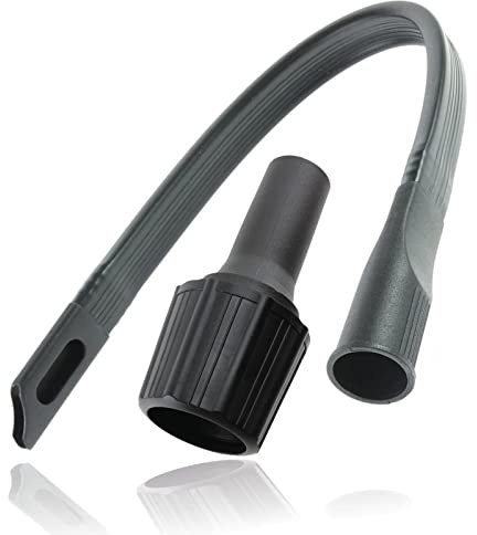 Spares2go Universal Vacuum Cleaner Hose Adaptor + Extra Long Flexible Crevice Tool 32 35mm