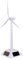 Elektrisches Windmühlen-Modell, Mini-Wind- Intelligentes 3-Blatt-Solar-Windmühlen-Windrad-Modell-Spielzeug