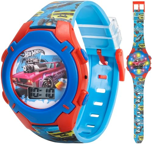 Accutime Digitale Armbanduhr für Kinder, Unisex, Quarz, mit Kunststoffarmband, HTW4018