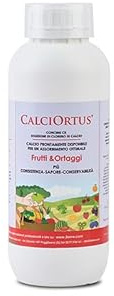 CALCIORTUS® concime ossido di Calcio 15% potenziatore d'ingrossamento-anti marciume apicale (Frutti-Ortaggi in generale) liquido (5 Kg)