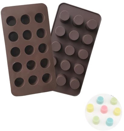 2 Stück Silikon Pralinenform, Pralinen Formen Silikon 3D Schokolade Silikonform Pralinen Form Silikon Backform Pralinen Schokoladenform aus Silikon für Schokolade, Kuchen, Süßigkeiten,Eiswürfel