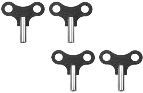 OSALADI 4stücke Teiliges Uhrenaufzug Schlüssel Praktische Tragbare Uhrmacherwerkzeuge Für Wanduhren Und Antike Uhren Ergonomisches Design Einfache Handhabung Für Heimgebrauch