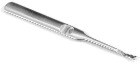 LRXIYODE Ensemble de 5 Outils de Manucure en Acier Inoxydable Lime à Ongles Fourchette de Peau Morte Taille Compacte Usage Personnel et Professionnel pour Soins des Cuticules et Nettoyage