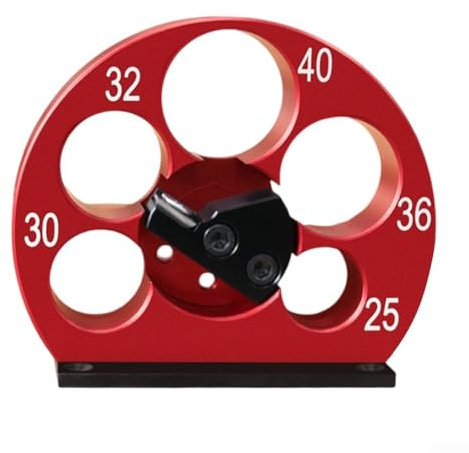 Dowel Maker Jig, regolabile 8-20 mm tassello taglierina piastra con lama in carburo indicizzabile, per la lavorazione del legno asta rotonda falegnameria (8 fori 8-20 mm)
