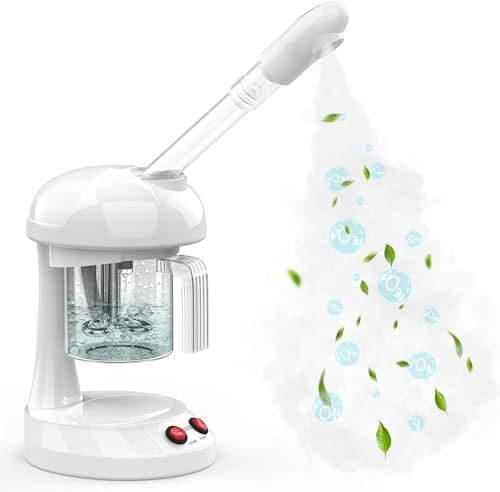 TASALON Ozone Face Steamer for Facial Deep Clean with 360° Rotating Nozzle