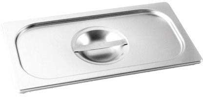 Stainless Steel 1/2 Gastronorm Container Pan Lid, Bain Marie, Gastro Food …