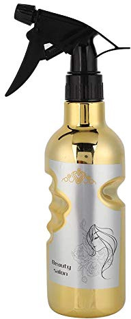 Spray Bottle 500ml Ultra-Fine Water Mist Hairdressing Spray Bottle Water Sprayer for Barber Sprayer Styling Tools for Hair Styling Hairdresser Stylist SalonHair Styling(Gold)