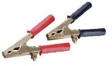 ALYCO 199368 - Juego de pinzas bronce 600 amp. 100x155 mm