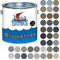 Halvar Metallschutzlack GLÄNZEND Grau RAL 7000-7047 Metallfarbe besonders robuster Kunstharzlack Wetterbeständig & perfekter Langzeitschutz Metall (10 L, RAL 7016 Anthrazitgrau)