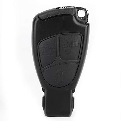 Coque Porte-clés pour Télécommande de Voiture à 3 Boutons avec Lame de Remplacement