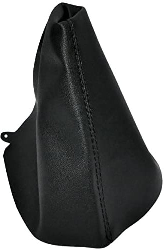 Aerzetix - C59161 - Cuffia soffietto per leva del cambio - compatibile con VW UP! dal 2011 al 2016 - colore: nero - in pelle sintetica