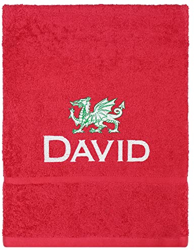 TeddyT's Personalised Rugby Nations Super Absorbent Hand Towel (Wales)