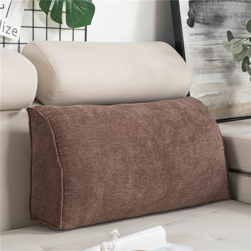 UWOBTN Couch Lehnenkissen Weiches und Bequemes Bett Kopfteil Kissen Lesekissen für Bett und Sofa RüCkenlastkissen Dekorative Lendenkissen Abnehmbarem Waschbar Rückenpolster Wandkissen(#4)