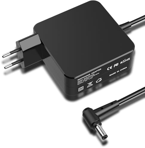 65W Laptop Ladekabel Netzteil für Asus R556L R556U R510L R752L R751L F555L F751M F751S F751L X550 X550L X550LA X555 X555Y X555YA X555C ADP-65DW ADP-65GD 19V 3,42A Ladegerät 5,5x2,5mm
