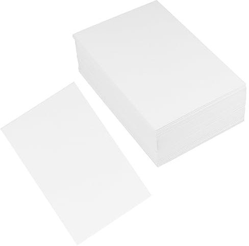 HOODANCOS 200stücke Blanko Kraftpapier Postkarten Grußkarten Kreative Blanko Karten Für Persönliche Nachrichten Und Kunstwerke Für Bastelprojekte Und