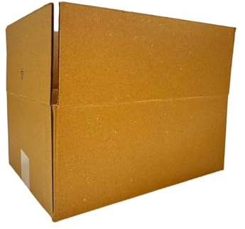 Scatole di Cartone Doppia Onda, 40x30x15 cm, Set da 40 Pezzi, Scatoloni per Trasloco e Spedizioni (40 pezzi, 40x30x15)