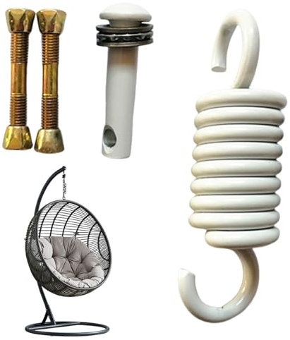 jamgeery Amaca Molla | Sospensione Altalena Portico,Gancio Portante in Acciaio Inossidabile per Montaggio a Soffitto Esterno Attrezzature Fitness
