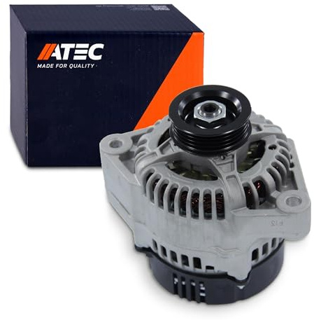 ATEC Germany 1x Lichtmaschine 14V 75A | Kompatibel mit: SMART CABRIO, CITY-COUPE, CROSSBLADE, FORTWO Cabrio, FORTWO Coupe, ROADSTER, ROADSTER Coupe
