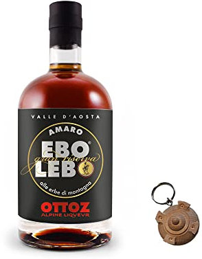 Ebo Lebo Amaro Gran Riserva - 700 ml - 36% con portachiavi Coppa dell'Amicizia
