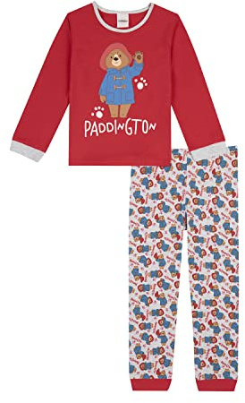 Paddington Bear Girls Pyjamas Pjs Set, Ages 9 Months to 6 Years Old