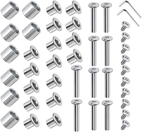 Inline-Skate-Rollerblätter-Ersatz-Set – Skate-Radachsen, Schrauben und Schraubenschlüssel für Rollschuh-Reparatur und Zubehör